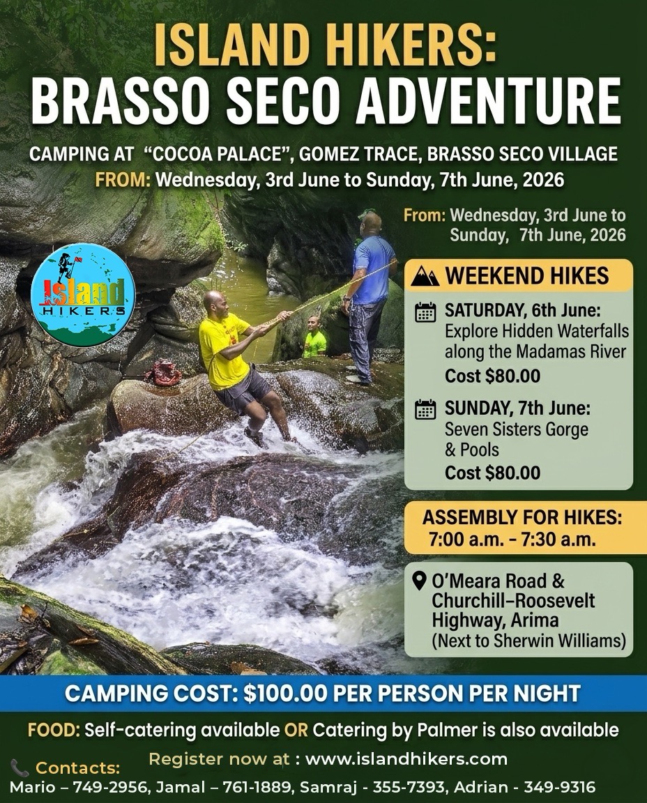 Brasso Seco Adventure — Wed Jun 03 to Sun Jun 07
