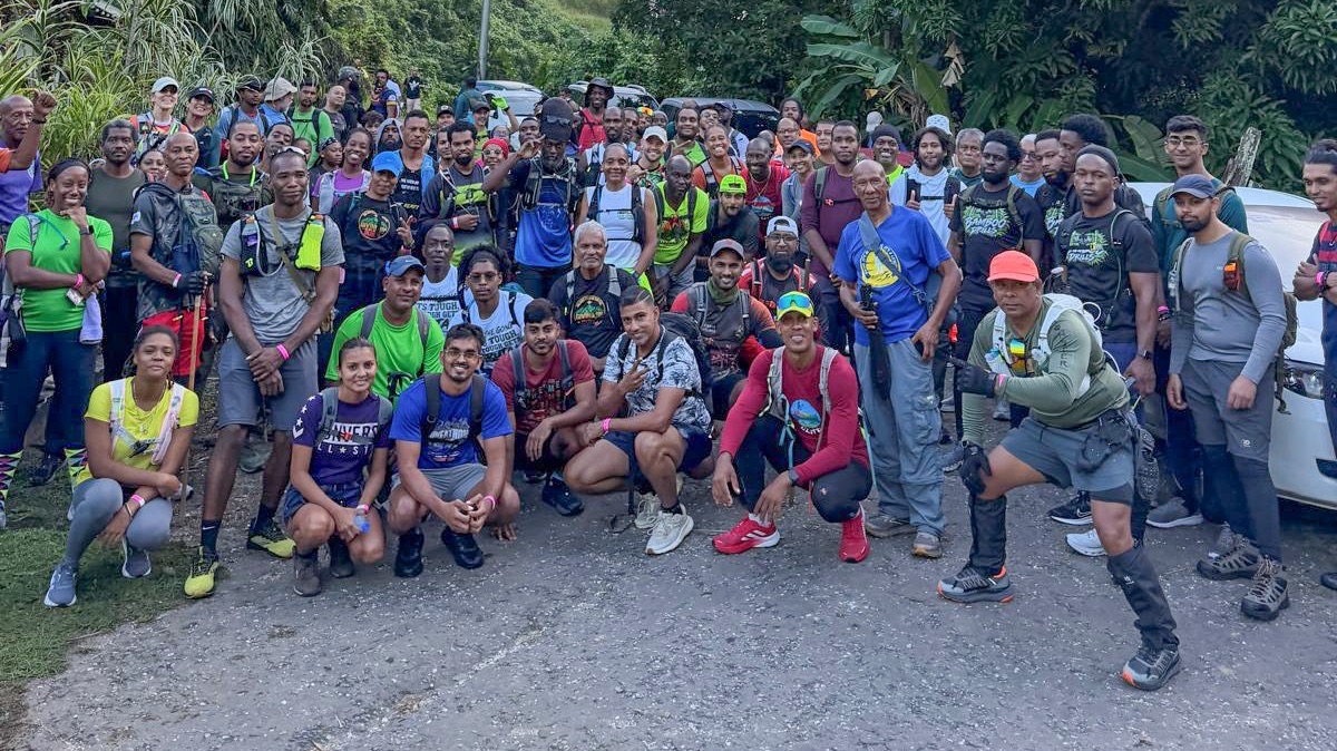 The Brutal 2026 hikers gathered at the start line